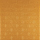 3D панель самоклеющаяся 700x770x3мм кирпич Золотой (011-3) SW-00000676