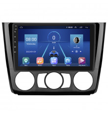 Штатная магнитола Lesko для BMW 1 серии I (E81/E82/E87/E88) Рестайлинг Manual AC 2007-2011 экран 9" 4/64Gb 4G Wi-Fi GPS Top