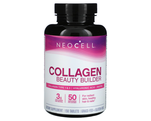 Колаген, творець краси, Collagen, Neocell, 150 таблеток