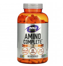 Аміно комплекс, Amino Complete, Now Foods, Sports, 360 вегетаріанських капсул
