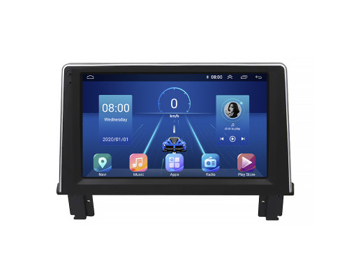 Штатная магнитола Lesko для BMW 1 серии II (F20/F21) 2011-2015 экран 9" 2/32Gb 4G Wi-Fi GPS Top