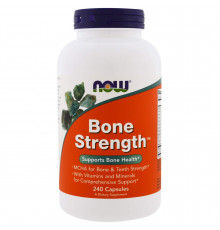 Міцні кістки, Bone Strength, Now Foods, 240 капсул