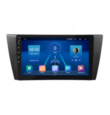 Штатная магнитола Lesko для BMW 3 серии V (E90/E91/E92/E93) 2005-2010 экран 9" 6/128Gb 4G Wi-Fi GPS Top