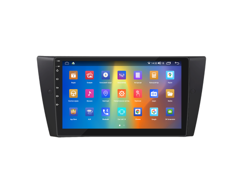 Штатная магнитола Lesko для BMW 3 серии V (E90/E91/E92/E93) Рестайлинг 2008-2013 экран 9" 4/64Gb CarPlay 4G Wi-Fi GPS Prime