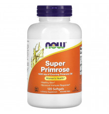 Олія вечірньої примули, Evening Primrose Oil, Now Foods, супер, 1300 мг, 120 гелевих капсул