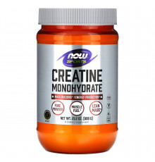 Креатин моногідрат, Creatine Monohydrate, NOW Foods, Sports, 600 г