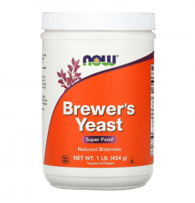 Пивні дріжджі, Brewer's Yeast, Now Foods, Super Food, 454 гр.
