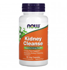 Очищення нирок і сечового міхура, Kidney Cleanse, Now Foods, 90 вегетаріанських капсул