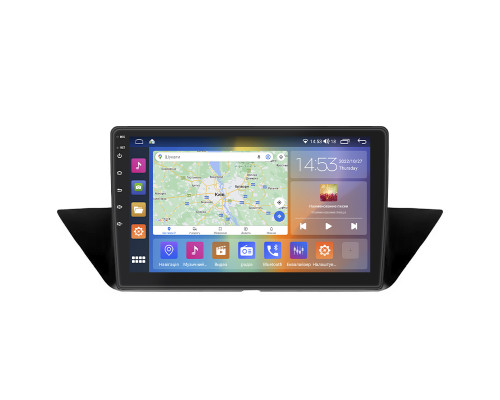 Штатная магнитола Lesko для BMW X1 I (E84) 2009-2012 экран 10" 4/64Gb CarPlay 4G Wi-Fi GPS Prime