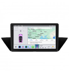 Штатная магнитола Lesko для BMW X1 I (E84) Рестайлинг 2012-2015 экран 10" 4/64 QLED CarPlay 4G Wi-Fi GPS 360 Prime