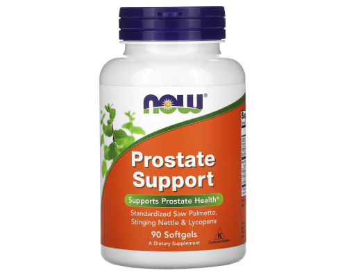 Підтримка простати, Prostate Support, Now Foods, 90 гелевих капсул