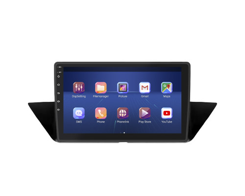 Штатная магнитола Lesko для BMW X1 I (E84) Рестайлинг 2012-2015 экран 10" 6/128Gb 4G Wi-Fi GPS Top