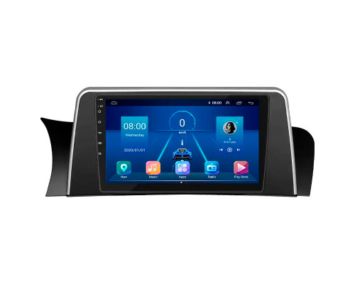 Штатная магнитола Lesko для BMW X3 II (F25) Рестайлинг 2014-2017 экран 9" 1/16Gb Wi-Fi GPS Base