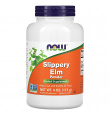 Слизький в'яз (Slippery Elm), Now Foods, порошок, 113 г.