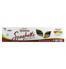 Спагетті з кіно, Quinoa Spaghetti, NOW Foods, Living NOW, органік, 227 г