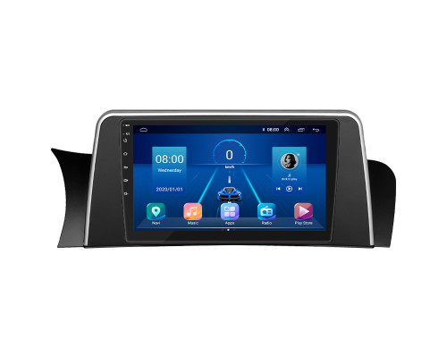 Штатная магнитола Lesko для BMW X3 II (F25) Рестайлинг 2014-2017 экран 9" 2/32Gb 4G Wi-Fi GPS Top