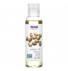 Касторове масло, Castor Oil, Now Foods, Solution Oils, 118 мл