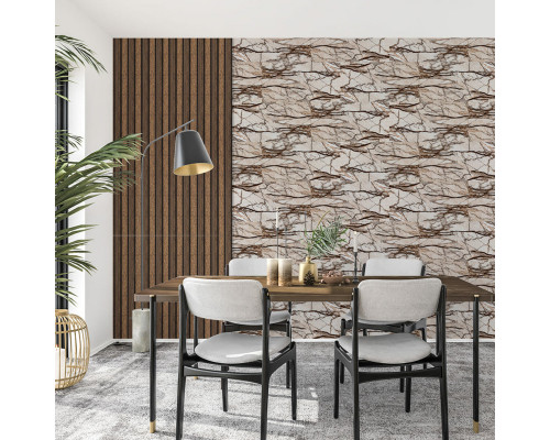 Самоклеющаяся виниловая плитка 600х300х1,5мм, цена за 1 шт. (СВП-108) ГлянецSW-00000723