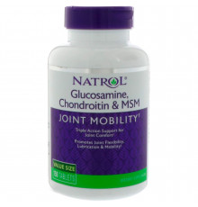 Глюкозамін хондроїтин МСМ, Glucosamine Chondroitin MSM, Natrol, 150 таблеток