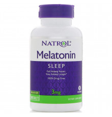 Мелатонін, Melatonin, Natrol, 3 мг, 240 таблеток