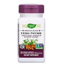 Пажитник-чебрець, Fenu-Thyme, Nature's Way, 900 мг, 100 веганських капсул (450 мг у капсулі)