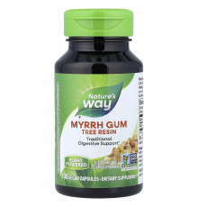Мірра, Myrrh Gum, Nature's Way, смола, 100 веганських капсул (550 мг у капсулі)