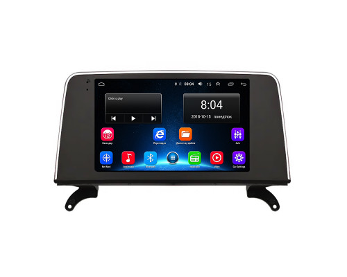 Штатная магнитола Lesko для BMW X5 II (E70) 2006-2010 экран 9" 2/32Gb Wi-Fi GPS Base