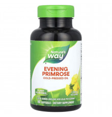 Олія примули вечірньої, Evening Primrose, Nature's Way, 1300 мг, 60 гелевих капсул