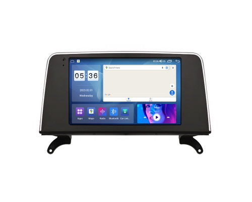 Штатная магнитола Lesko для BMW X5 II (E70) 2006-2010 экран 9" 2/32Gb CarPlay 4G Wi-Fi GPS Prime