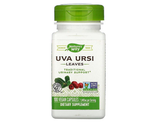 Мучниця, Uva Ursi, Nature's Way, листя, 100 кап.