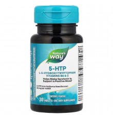 5-НТР, 5-HTP, Nature's Way, 100 мг, 30 таблеток (50 мг у таблетці)