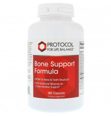 Підтримка кісток, Bone Support Formula, Protocol for Life Balance, комплексна формула з MCHA, 180 капсул