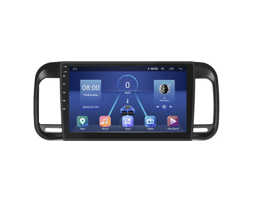 Штатная магнитола Lesko для Brilliance M2 (BS4) I 2006-2010 экран 9" 6/128Gb 4G Wi-Fi GPS Top