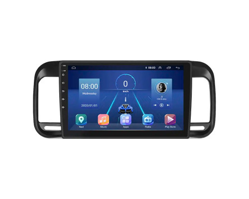 Штатная магнитола Lesko для Brilliance M2 (BS4) I Рестайлинг 2010-2012 экран 9" 4/64Gb 4G Wi-Fi GPS Top