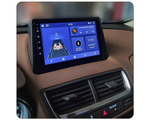 Штатная магнитола Lesko для Buick Encore I 2012-2016 экран 9" 2/32Gb Wi-Fi GPS Base