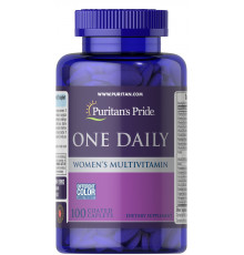 Мультивітаміни для жінок, Women's Multivitamin, Puritan's Pride, 1 в день, 100 каплет