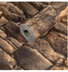 Самоклеющиеся обои 2800х450х1,5мм Жёлтый мрамор SW-00000728