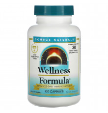 Імунна захисна формула, Wellness Formula, Source Naturals, 120 капсул