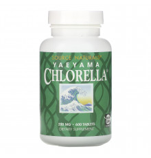 Хлорелла, Yaeyama Chlorella, Source Naturals, 600 таблеток (200 мг на таблетку)