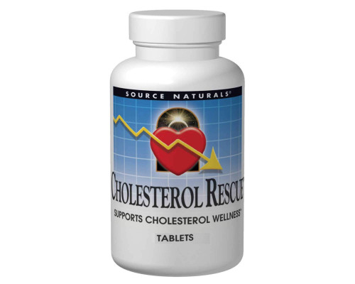 Фітостероли, Cholesterol Rescue, Source Naturals, 60 капсул
