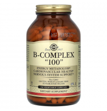 Вітаміни В-100, комплекс, B-Complex "100", Solgar, 250 вегетаріанських капсул