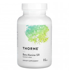 Бета-аланін, Beta Alanine-SR, Thorne, 120 таблеток