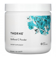 Вітамін С, Buffered C Powder, Thorne, буферізований, порошок, 236 г.
