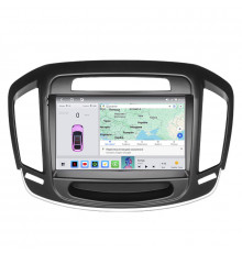 Штатная магнитола Lesko для Buick Regal V Рестайлинг 2013-2017 экран 9" 4/64 QLED CarPlay 4G Wi-Fi GPS 360 Prime