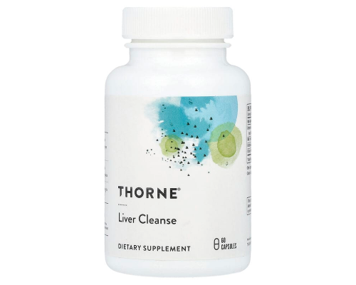 Чистка печінки, Liver Cleanse, Thorne, 60 капсул