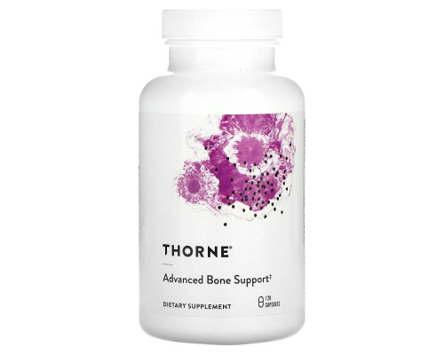 Підтримка кісток, Advanced Bone Support, Thorne, 120 капсул