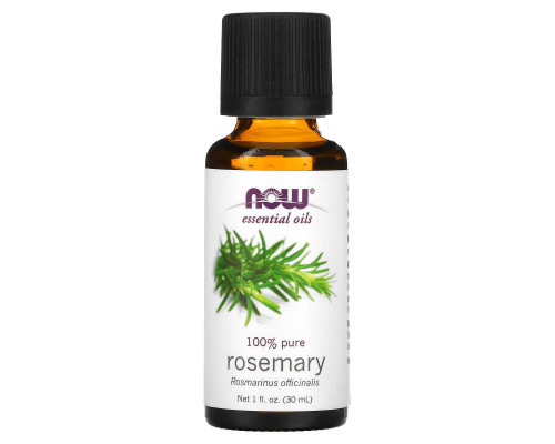 Масло розмарину, Rosemary, Now Foods, Essential Oils, 30 мл