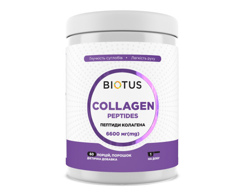 Пептиди колагену, CollagenPeptides, Biotus, 6600 мг, 396 г