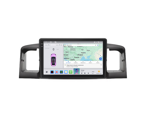 Штатная магнитола Lesko для BYD F3 I 2005-2013 экран 9" 4/64 QLED CarPlay 4G Wi-Fi GPS 360 Prime