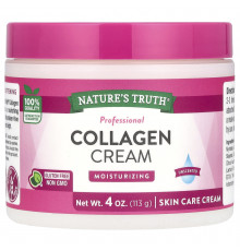 Крем із колагеном, Collagen Cream, Nature's Truth, без запаху, 113 г